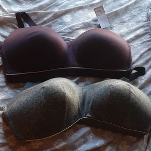 42F 2pk Lightly Lined Lounge Bras